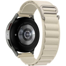 Resim Xiaomi Amazfit Pace Uyumlu KRD-74 22mm Hasır Zore Kordon-Beyaz 