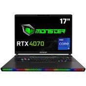 Resim Monster Semruk S7 V9.2.3 Intel Core i9 13950HX 17" 64 GB RAM 2 TB SSD 8 GB RTX4070 QHD+ 240 Hz W11Pro Gaming Laptop Monster