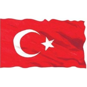 Resim 1 Adet 40 60Türk Bayrağı Bez Okul Öğrenci Kırtasiye 10552 
