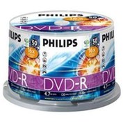 Resim Philips Dvd-R 16x 4,7Gb 50Li Cake Box 