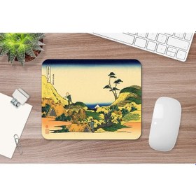 Resim Hokusai Shimomeguro 17 X 21 Cm Mouse Pad Mousepad 