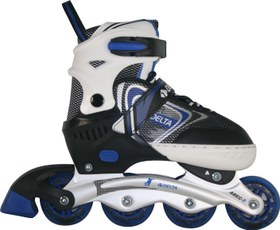 Resim Inline Skate Silikon Teker Ayarlanabilir Alüminyum Paten 