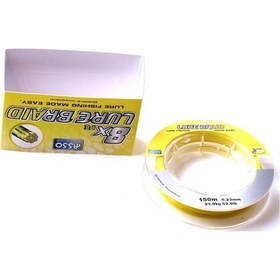 Resim Asso Pe 8X Lure Braid 150 Mt Misina 