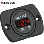 Resim 28 Mm 8 Volt - 32 Volt Arası Çalışabilen Pano Tipi Voltmetre N11.870 