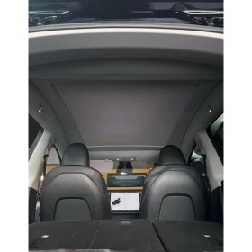 Resim Tesla Model Y Juniper Için Uyumlu Elektrikli Tavan Perdesi 