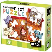 Resim Headu Montessori First Puzzle The Farm (2-4 Yaş) 