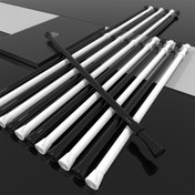 Resim 1 adet Dayanıklı Metal Yay Tensiyon Direği - Dolaplar, Pencereler ve Perdeler için Çok Yönlü İç/Dış Mekan Çekilebilir Çubuk - Yatak Odası ve Oturma Odası Dekoru için İdeal, Perde Çubuğu 