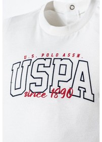 Resim U.s. Polo Assn. Erkek Bebek Beyaz Şort Takım Usb2873-c-v2 Beyaz 