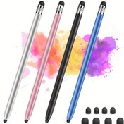Resim Dokunmatik Ekranlar için Stylus, Stylus Kalemler iPhone / iPad Pro / Tablet / Samsung / Galaxy / PC için Yüksek Hassasiyet ve Hassas Kapasitif Stylus 