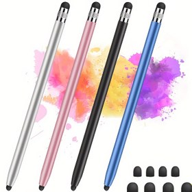 Resim Dokunmatik Ekranlar için Stylus, Stylus Kalemler iPhone / iPad Pro / Tablet / Samsung / Galaxy / PC için Yüksek Hassasiyet ve Hassas Kapasitif Stylus 