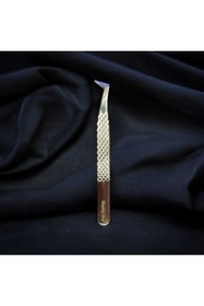 Resim KİRPİKÇİSHOP Özel Üretim Ipekkirpik Cımbızı Paslanmaz Japon Çeliği 
