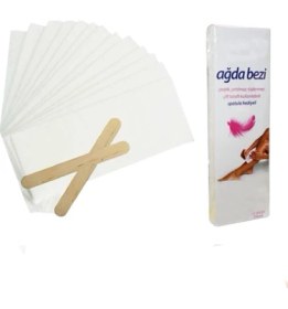 Resim Hayveys 2 Adet Spatulalı 10 Metre Dilimli Ağda Bezi 