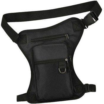 Suntek Erkekler Kadınlar Bırak Bacak Çantası Depolama Siyah