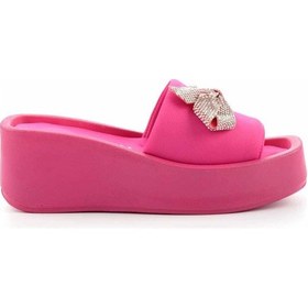 Resim Fuşya Kadın Terlik K04140230004 Fuşya 