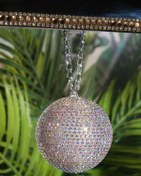 Resim TASARIM ARABAM ATİKE ELİF AKIN 7 Cm Yaldız Disco Topu Dikiz Süsü 