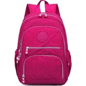 Resim Sones Sırt Çantaları Okul Sırt Çantası Genç Kızlar İçin Kadın Dizüstü Bilgisayar Çantası Seyahat Çantası, Boyut: 27x13x37cm T1368 Şarap Kırmızısı Diğer 