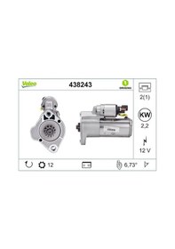 Resim Valeo 438243 Mars Motoru 2h0911023 2h0911023a 2h0911023ax 