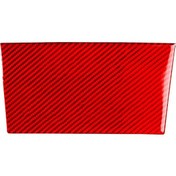 Resim 2019-2024 Bmw 8 Serisi G14 İçin Sağdan Direksiyonlu Merkezi Kontrol Saklama Kutusu Kayar Panel Etiketi Kırmızı 1 Adet 