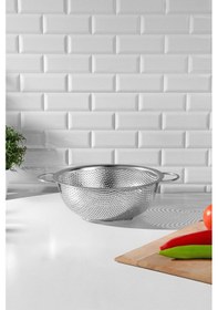 Resim Nehir Paslanmaz Çelik 25 Cm Süzgeç 