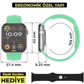 Resim Slazenger Easy Connect Elite Akıllı Saat, AMOLED Ekran, 42mm Kasa, Spor Takip, Sağlık Takip, IP68 Su Geçirmez, Uzun Pil Ömrü, Dokunmatik Ekran, Silikon Kayış, Hediyeli, Tiffani Yeşil 
