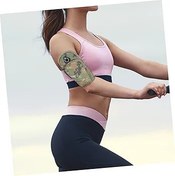 Resim BIUDECO 1pc Koşu Için Ergonomik Telefon Çantası Su Geçirmez Konforlu Tasarım Açık Sporlar İçin Kadın Ve Erkeklere Uygun Yeşil 