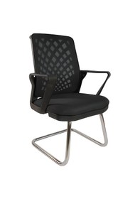 Resim Clk Home Fileli Ofis Koltuğu, Bekleme Koltuğu, Misafir Koltuğu, Çalışma Koltuğu U Ayak Siyah 