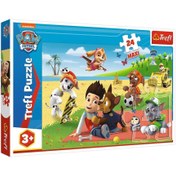 Resim PUZZLE-14346 Paw Patrol 24 Parça Maxi Çocuk Puzzle -Vardem 