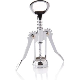 Resim Nishev.com Evini Sev Profesyonel Metal Krom Tirbuşon Şarap Açacağı 