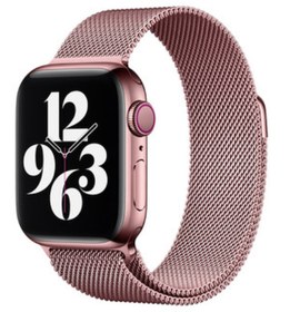 Resim Apple Watch 42\u002F44\u002F45\u002F46\u002F49mm Kordon Milano Loop Metal Kordon 2\u002F3\u002F4\u002F5\u002F6\u002Fse\u002F7\u002F8\u002F9\u002F10\u002Fultra 