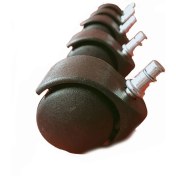 Resim Tura Ofis 5 Adet Pimli Tekerlek Ofis Koltuğu Yedek Parçasıye 