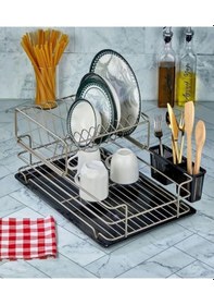 Resim Cooker Ckr2986 Saten Metal İki Katlı Tabaklık Gri 