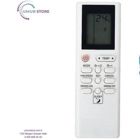 Resim Beko Uyumlu Galanz Elta Gz-27b Klima Kumandası 