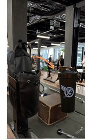 Resim OKTORIA Mıknatıslı Spor Çantası (700cc Shaker Hediyeli) 