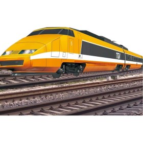 Resim Suncon Sesli ve Işıklı Tren Seti 33 Parça - Turuncu 