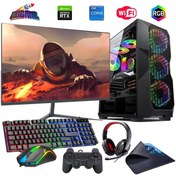 Resim Rogame I5 13400F 16GB Ddr4 480SSD 6gb RTX3050 24" Mon. Oyun Bilgisayarı (Gaming Set) 