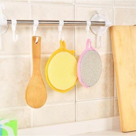 Resim Çift Taraflı Bulaşık Süngeri 