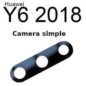 Resim Huawei Y6 2018 Arka Kamera Camı (Çıtasız Sadece Cam) 