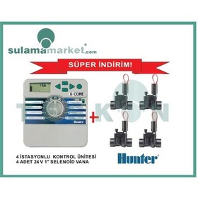 Resim Hunter Xcore Xc-401 Kontrol Ünitesi Ve Pgv100 Selenoid Vana Seti 