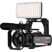 Resim Ordro Ac5 UHD 4K Video Kamera 12X Optik Yakınlaştırma 3.1 Inc IPS 