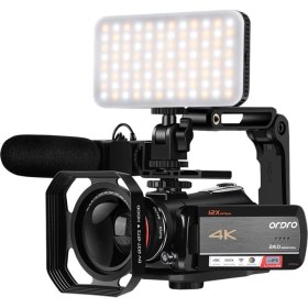 Resim Ordro Ac5 UHD 4K Video Kamera 12X Optik Yakınlaştırma 3.1 Inc IPS 