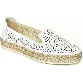 Resim Fox Shoes U555200103 Beyaz Hakiki Deri Kadın Günlük Ayakkabı Beyaz-hakiki Deri Beyaz 