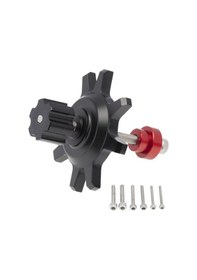 Resim Yaozixa Rc Araba Lastik Montaj Ve Çıkarma Aracı, Metal, Siyah, 1:10 Tırmanma Jantları İçin, Kolay Kullanim, Ksx4454 Siyah 