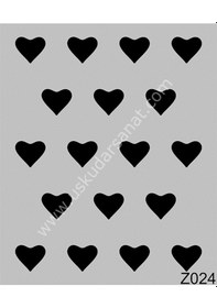 Resim Mood Duvar Stencil Şablon 50x60cm Z024 