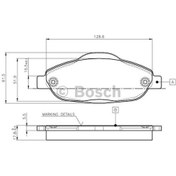 Resim BOSCH 986495266 Fren Balatası Ön 308 07- 3008 09- 