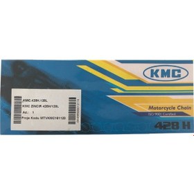 Resim Motosiklet Zinciri 428H - 128 Bakla Kmc Yamaha Ybr 125 (486941345) 