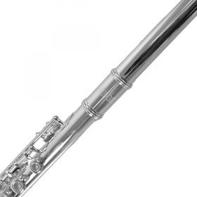 Resim Fox FL110S Yan Flüt | Parlak Gümüş Kaplama, Net ve Berrak Ses Tonu, Hassas Tuşe Hassasiyeti 