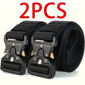 Resim 2 Erkek Rahat Kemer, Rahat Kemerler, Spor Kemerleri, İş Yürüyüş Rigging Kemerleri, Bisiklet, Golf ve Diğer Aktiviteler İçin Uygun, Günlük İşe Giderken Uygun 