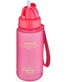 Resim Uzspace Tritan Matara 3024 Pembe 400 Ml 