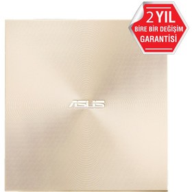 Resim ASUS ZenDrive U8M SDRW-08U9M-U Type-C ve USB 2.0 Destekli Gold CD/DVD Yazıcı 