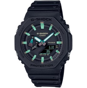 Resim Casio Ga-2100rc-1adr G-shock Erkek Kol Saati 